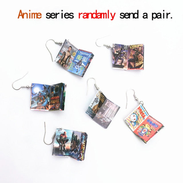 Magazine Covers Earrings