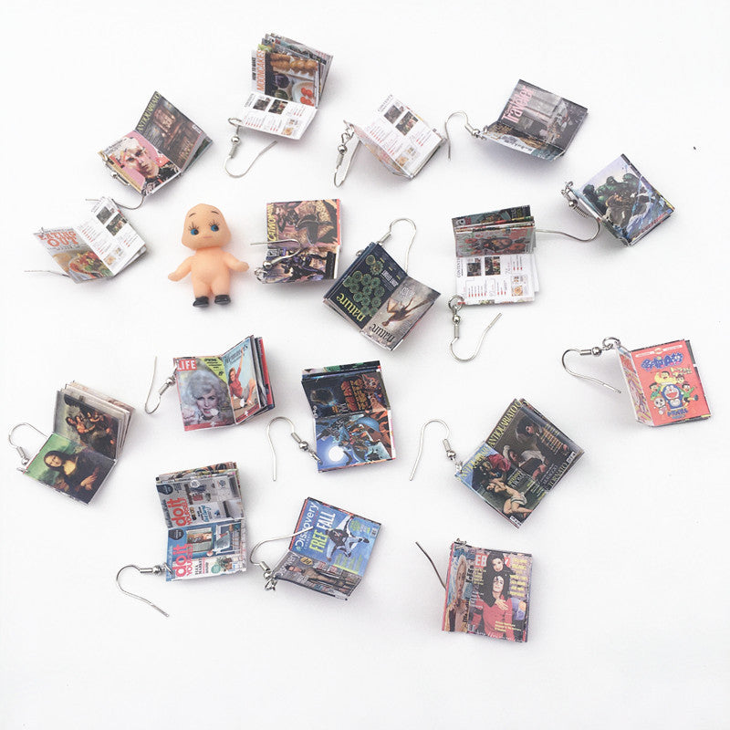 Magazine Covers Earrings