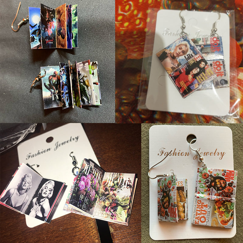 Magazine Covers Earrings