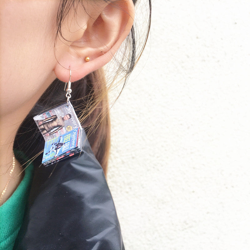 Magazine Covers Earrings
