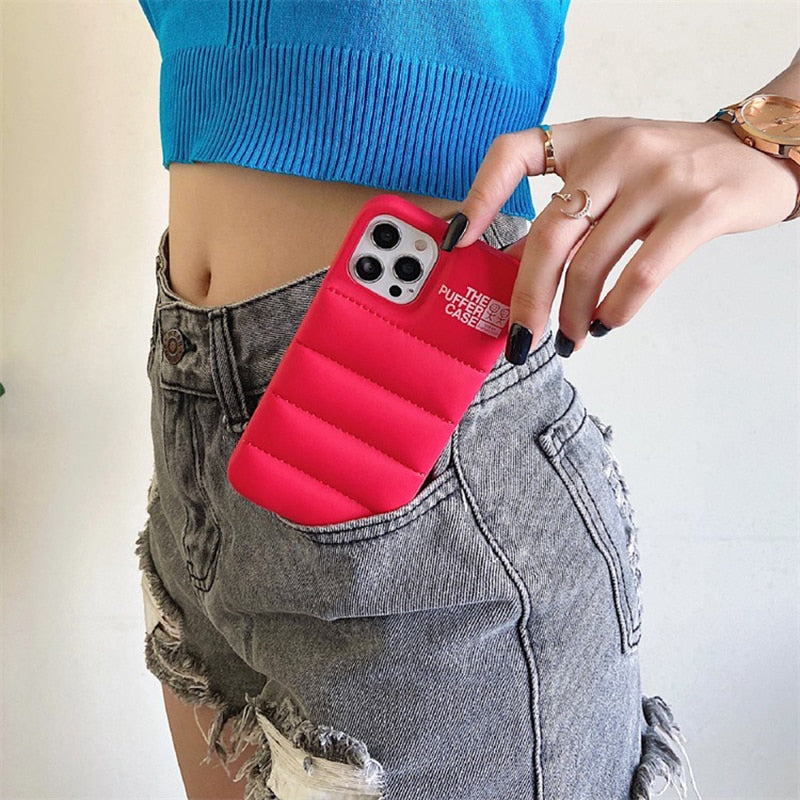 Down Puffer iPhone Case
