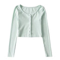 Ribbed Button Up Sweater
