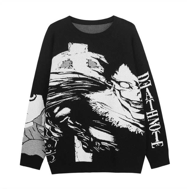 Death Note Knitted Sweater
