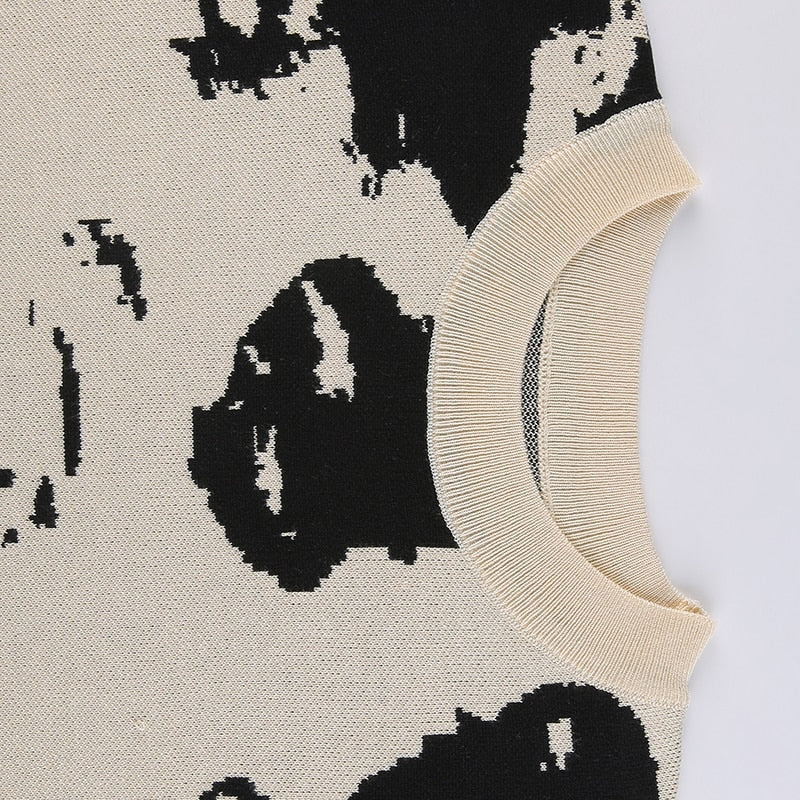 Mick Jagger Oversized Knit Sweater