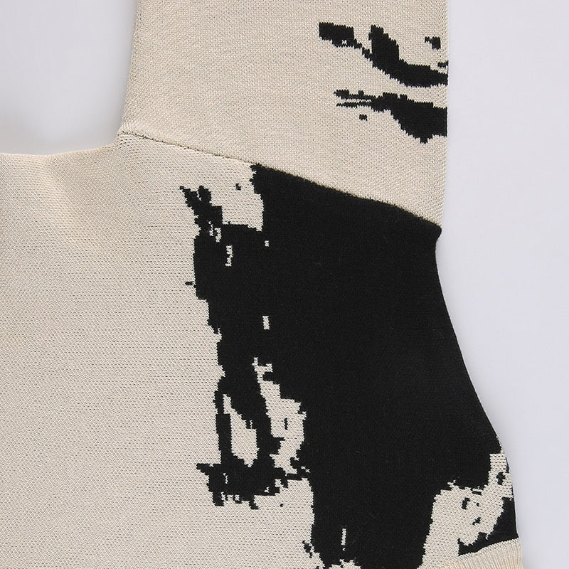 Mick Jagger Oversized Knit Sweater