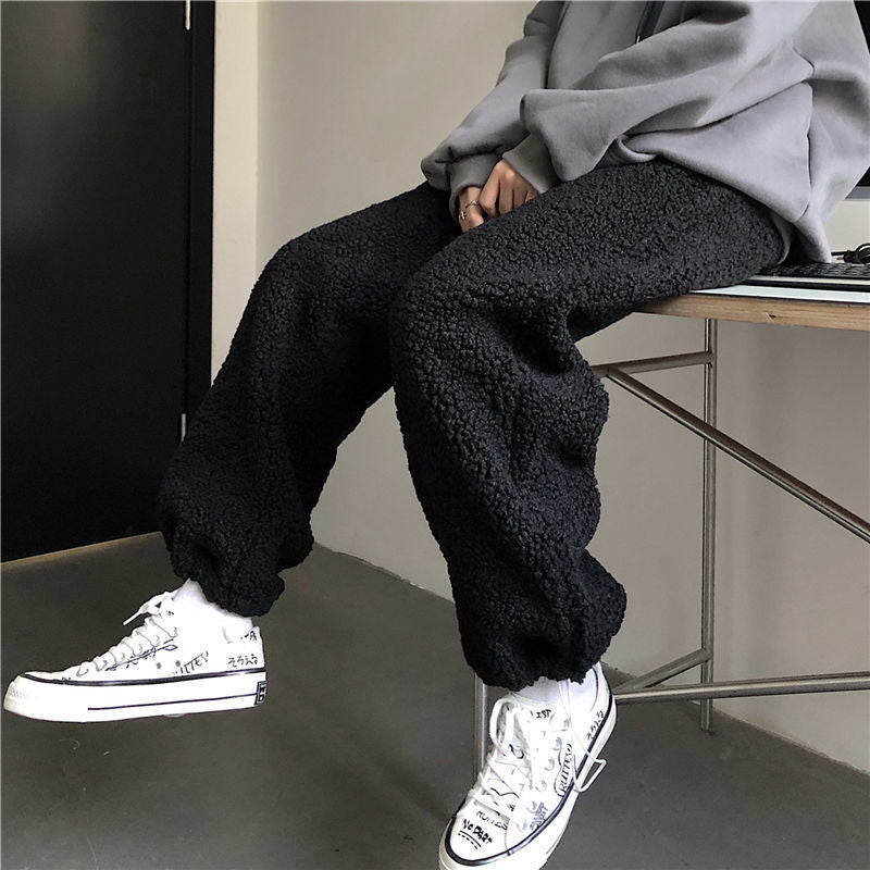 Thick Sherpa Trousers