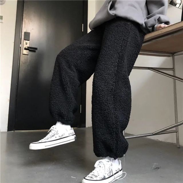 Thick Sherpa Trousers