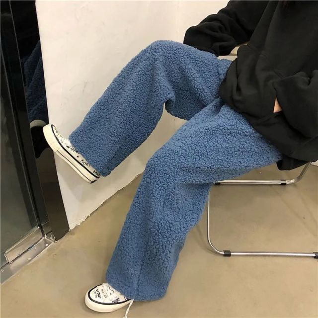 Thick Sherpa Trousers