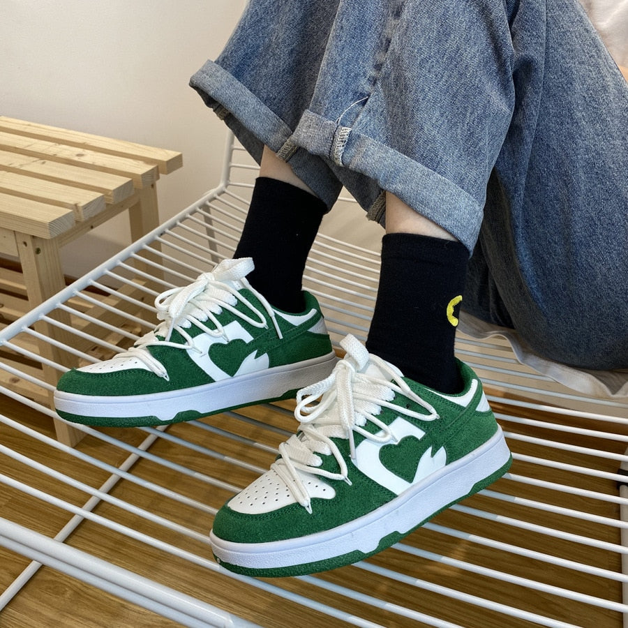 Hearts Sneakers