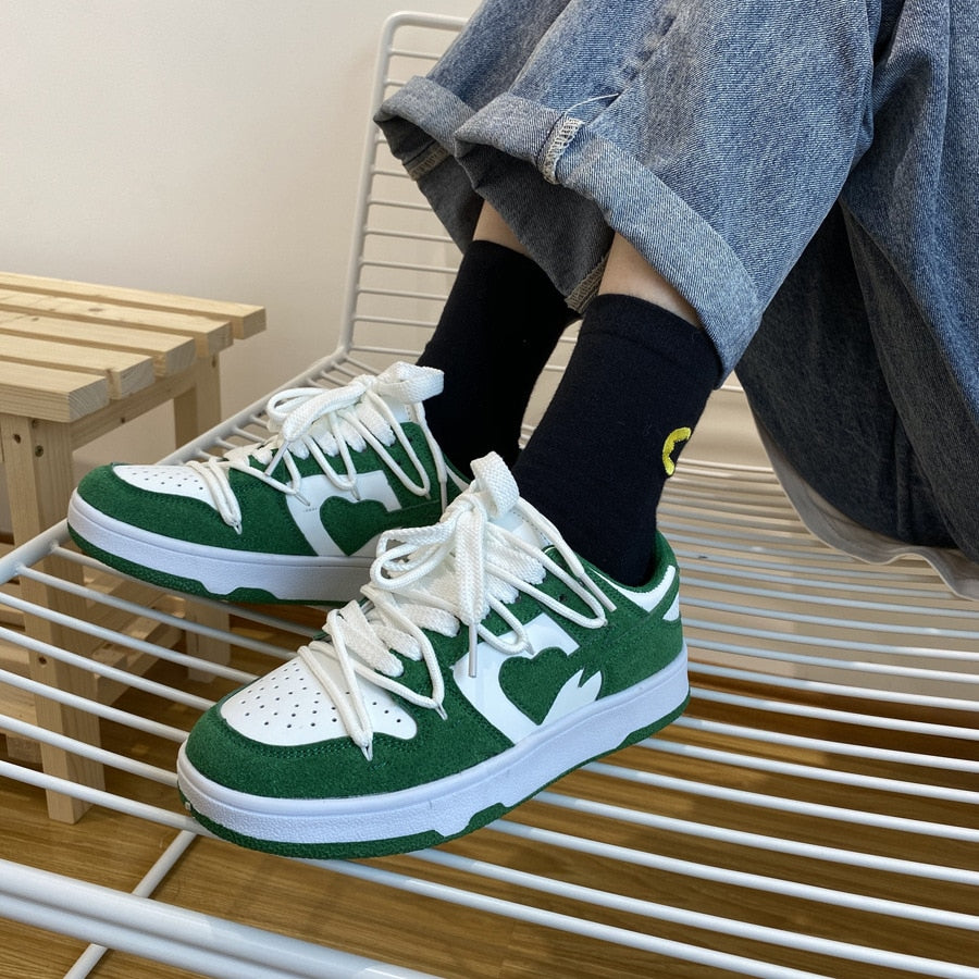 Hearts Sneakers