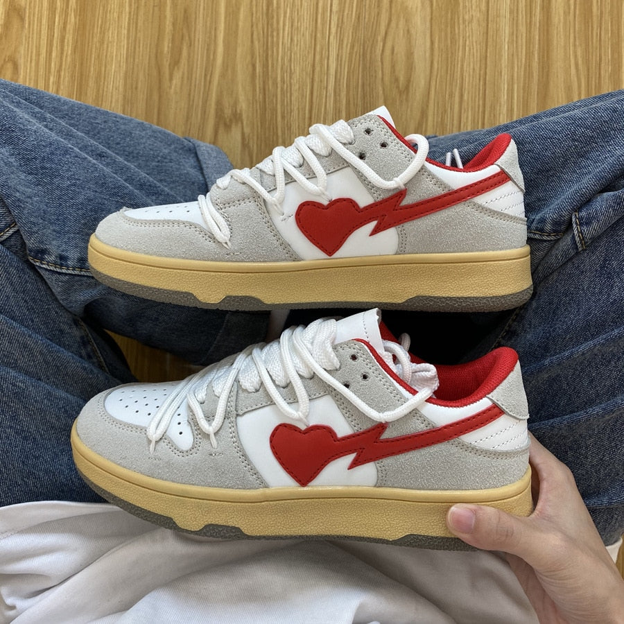 Hearts Sneakers