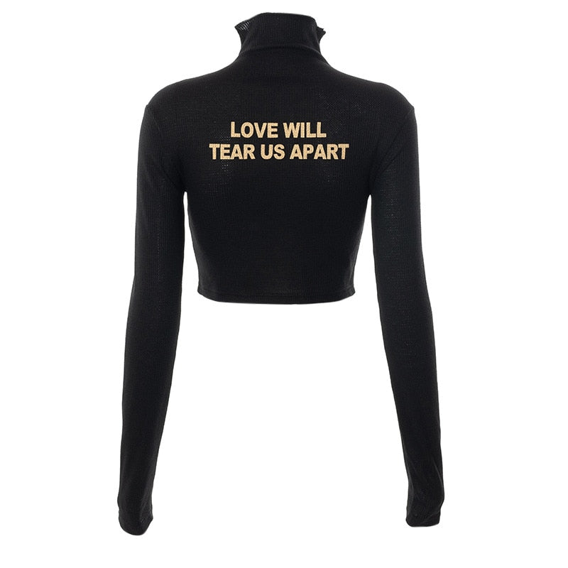 No Heart Turtleneck Sweater