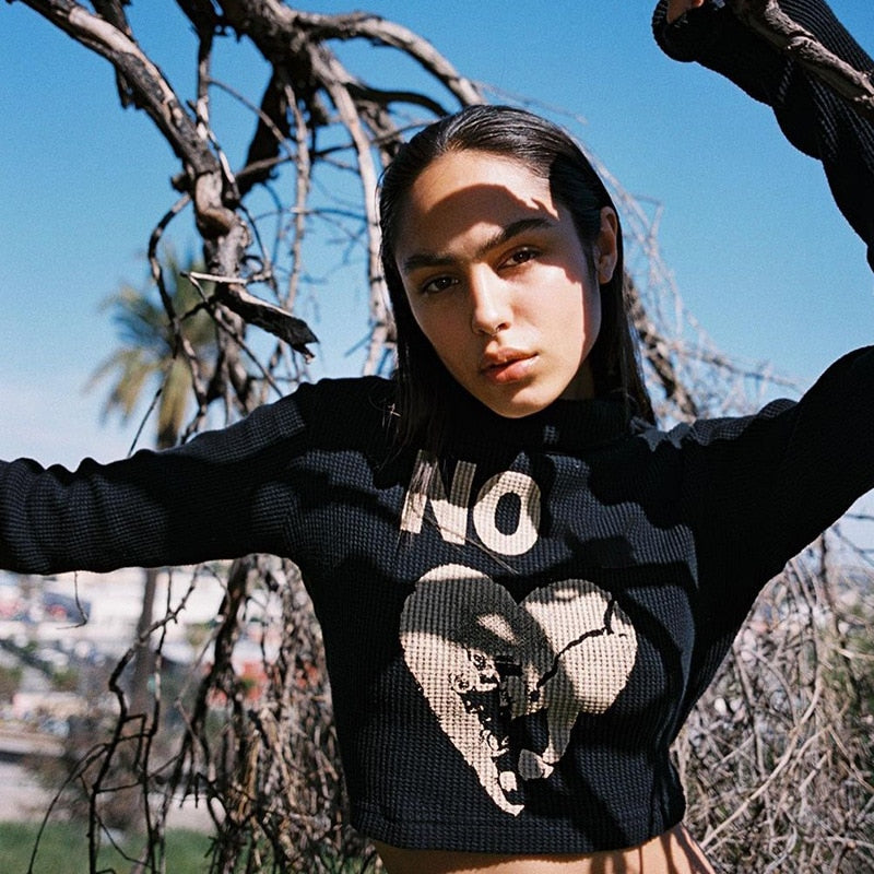 No Heart Turtleneck Sweater