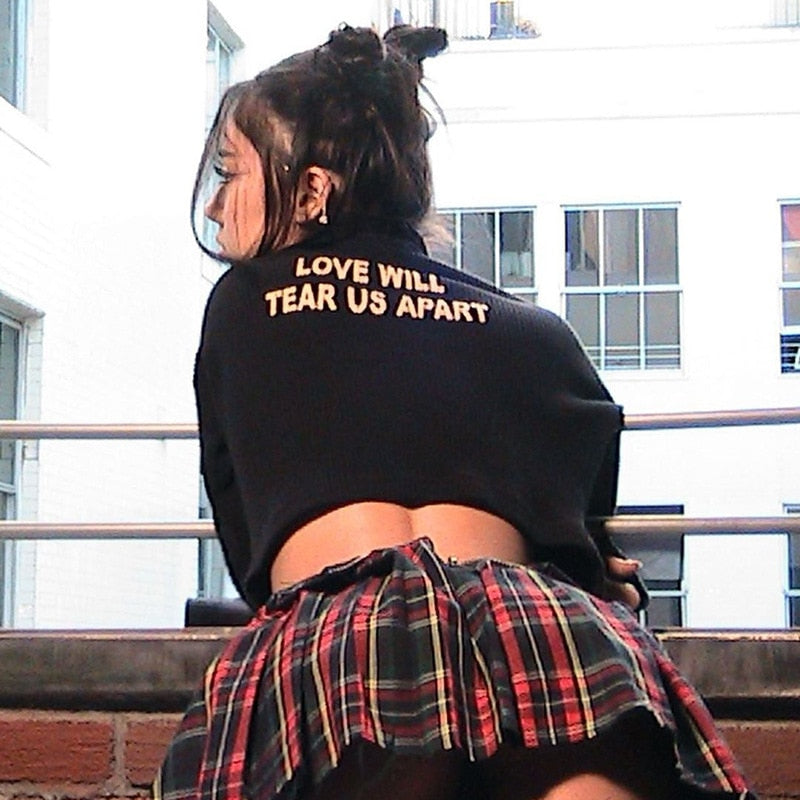 No Heart Turtleneck Sweater