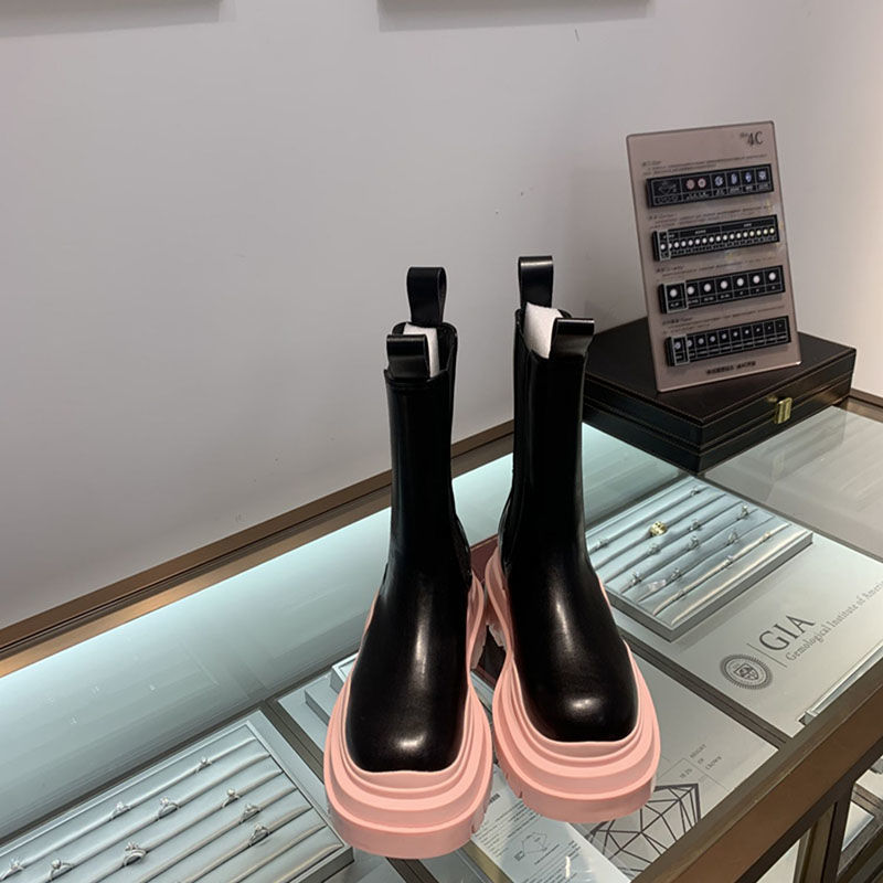 Demonia Two Tone Platform Boots