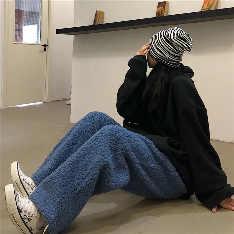 Thick Sherpa Trousers