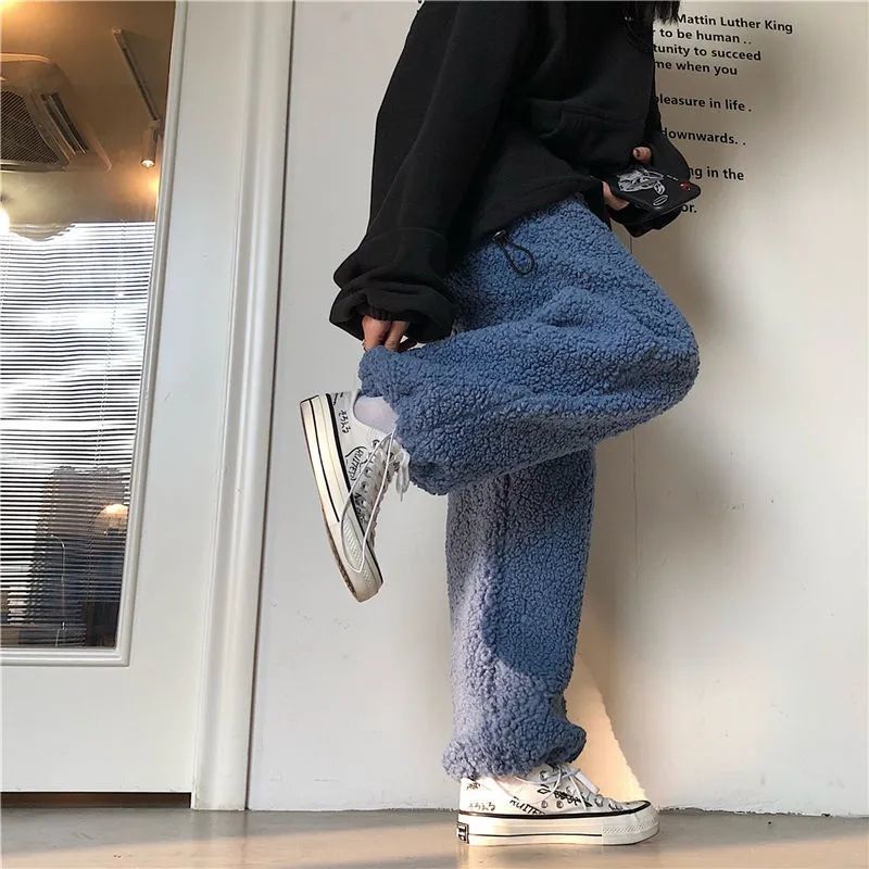 Thick Sherpa Trousers