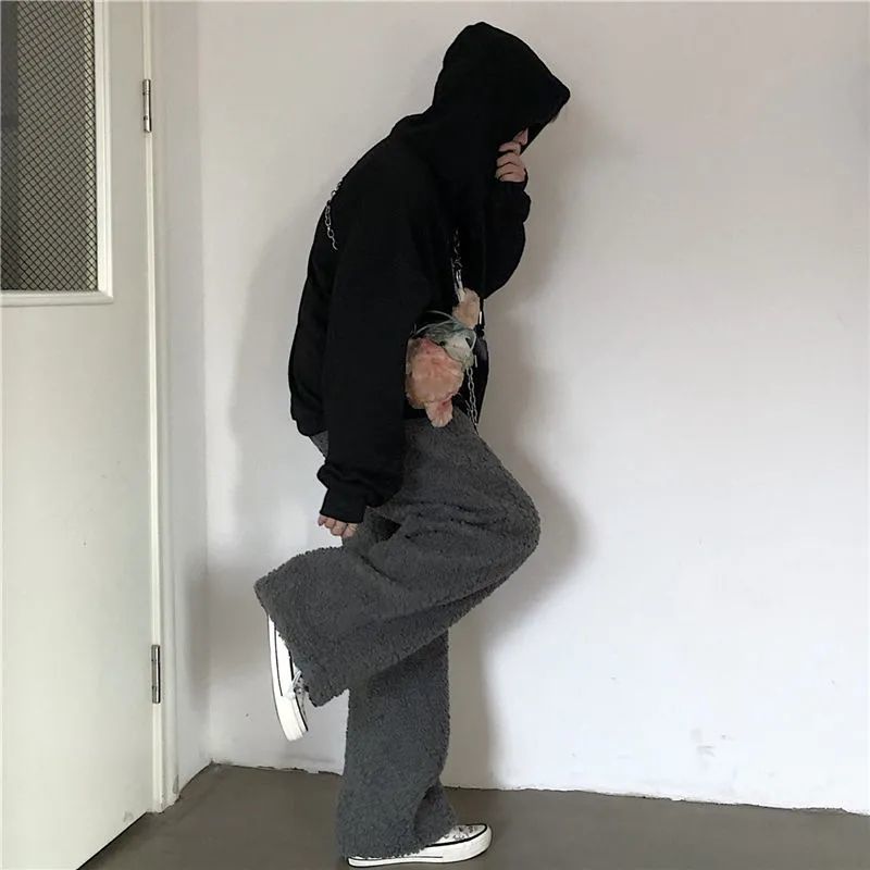 Thick Sherpa Trousers