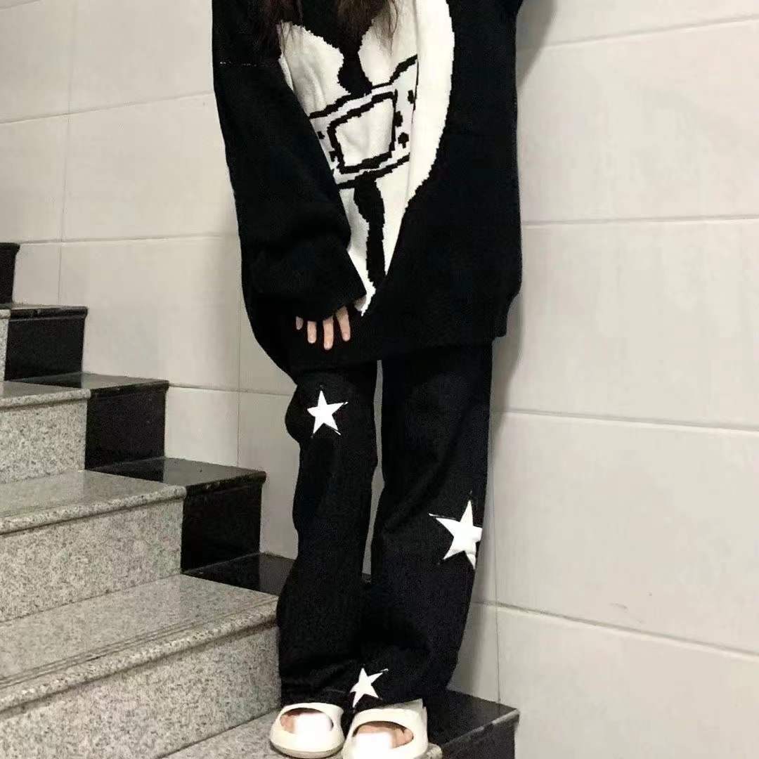 Heart Wide Leg Sweatpants