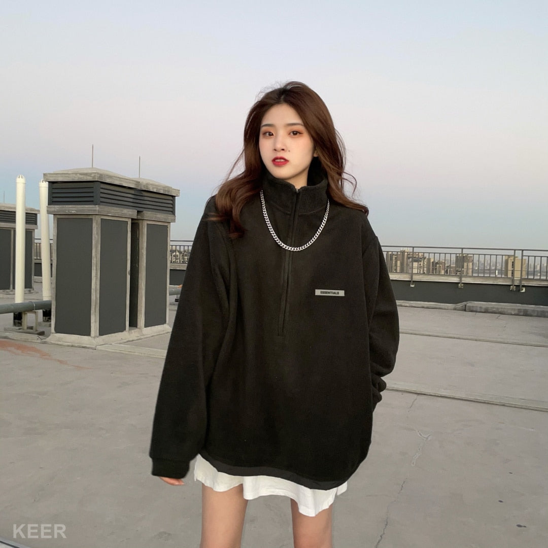 Half Zip Fleece Pullover
