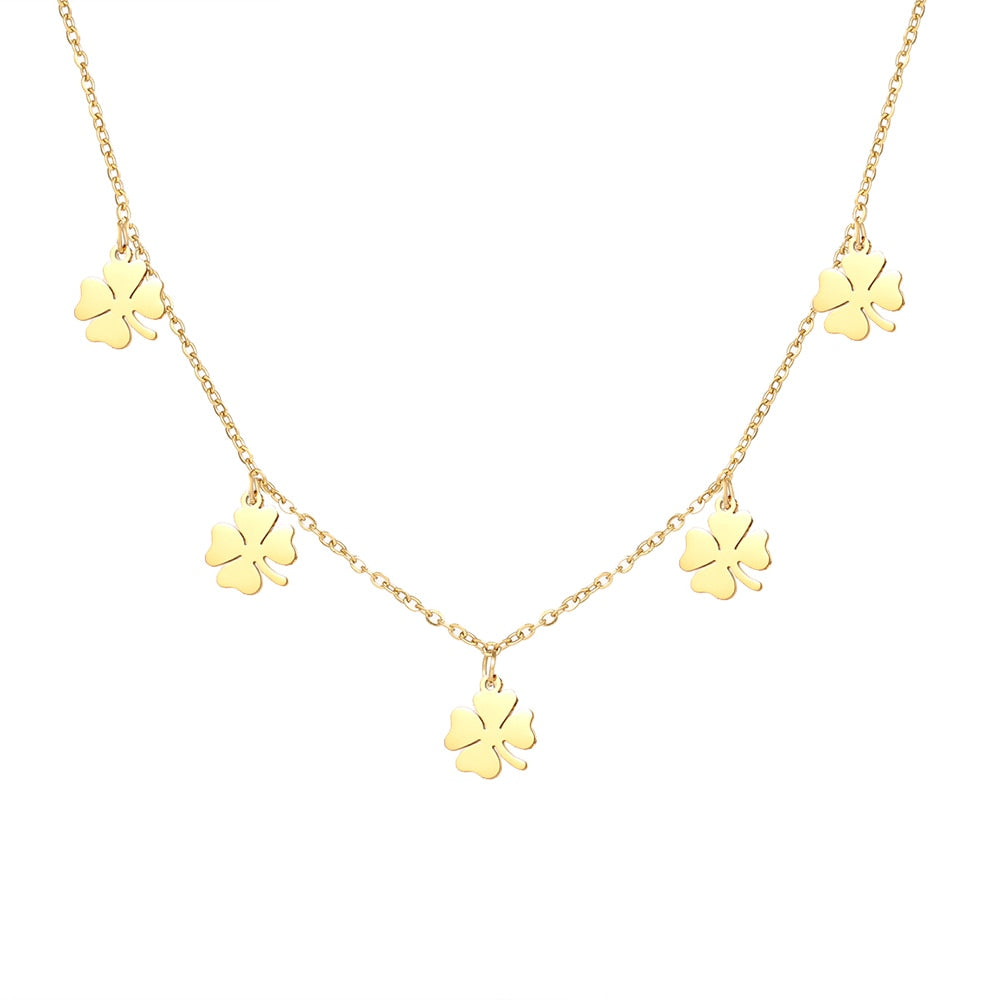 4 Leaf Clover Lucky Necklace