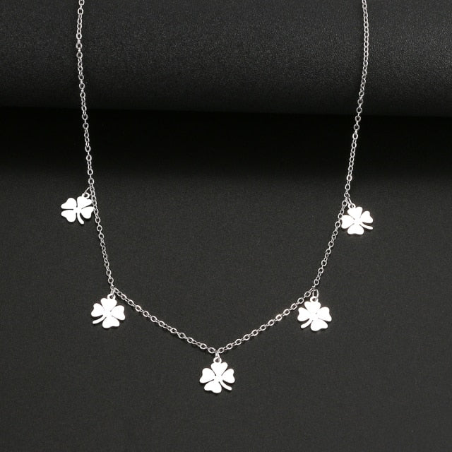 4 Leaf Clover Lucky Necklace