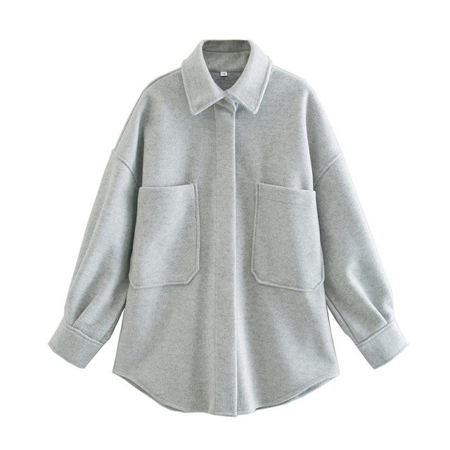 Oversized Wool Jacket