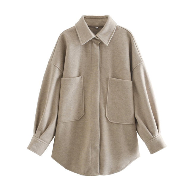 Oversized Wool Jacket
