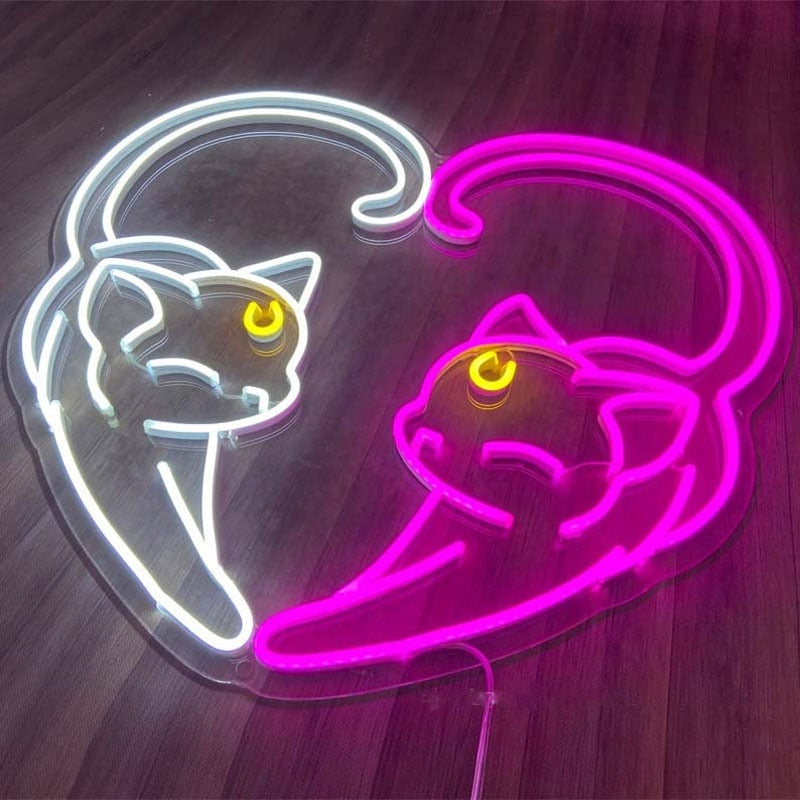 Sailor Moon Luna Neon Sign