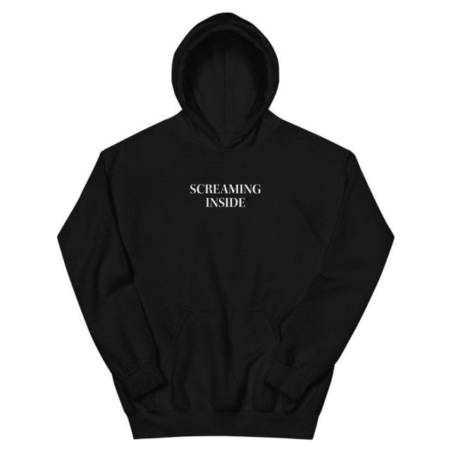 "Screaming Inside" Hoodie