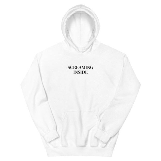 "Screaming Inside" Hoodie
