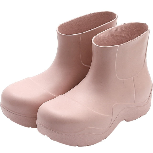 Platform Rainboots