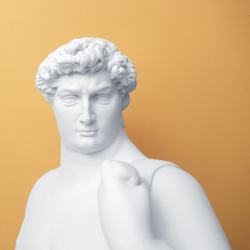 Fat David Sculpture