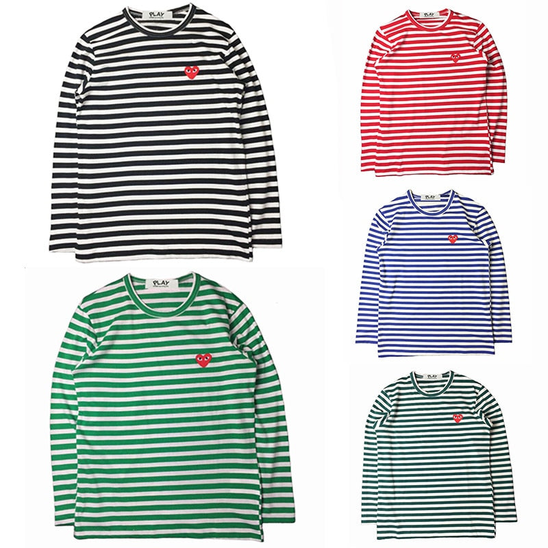 Striped Love Shirts