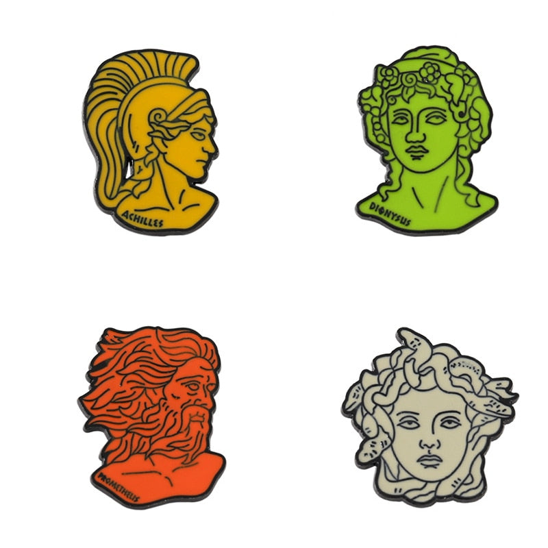 Greek Gods Pin