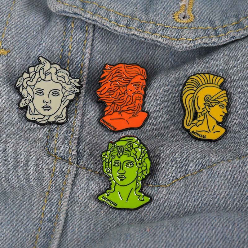Greek Gods Pin