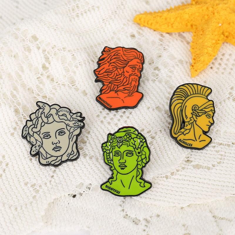 Greek Gods Pin