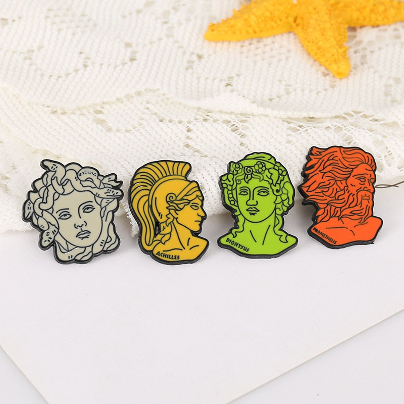 Greek Gods Pin