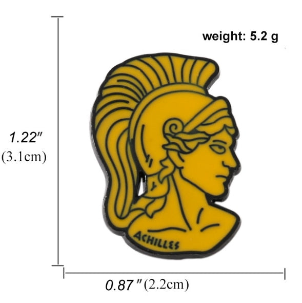 Greek Gods Pin