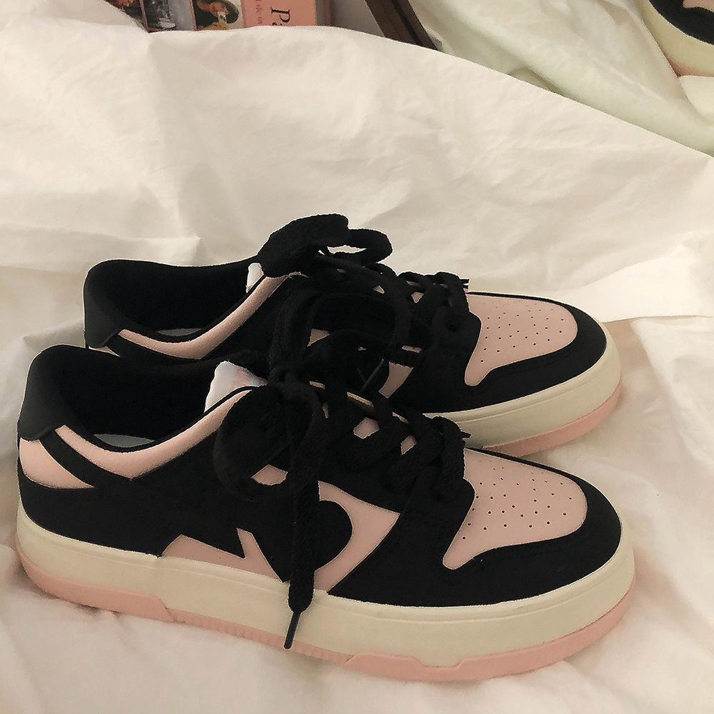 Pink Jordan Heart Sneakers
