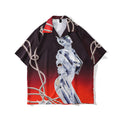 Hajime Sorayama Button Up Bowling Tee