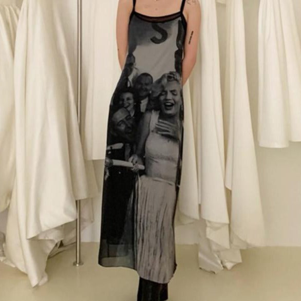 Marilyn Monroe Midi Dress