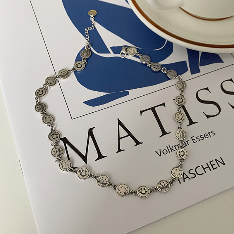 Assorted Smiley Face Necklace