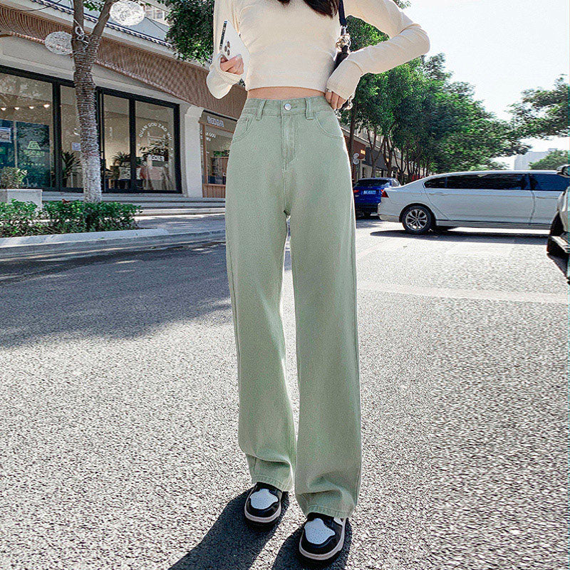 High Waisted Wide Leg Jeans