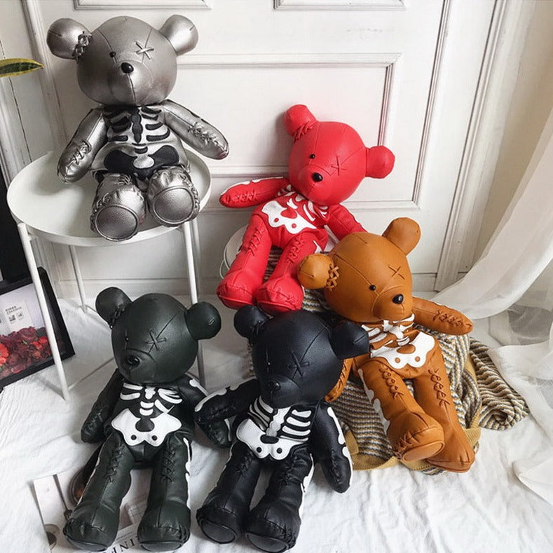 Skeleton Teddy Bear Bag