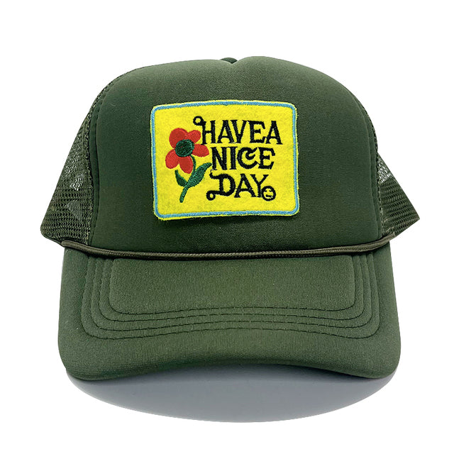 Have A Nice Day Flower Hat