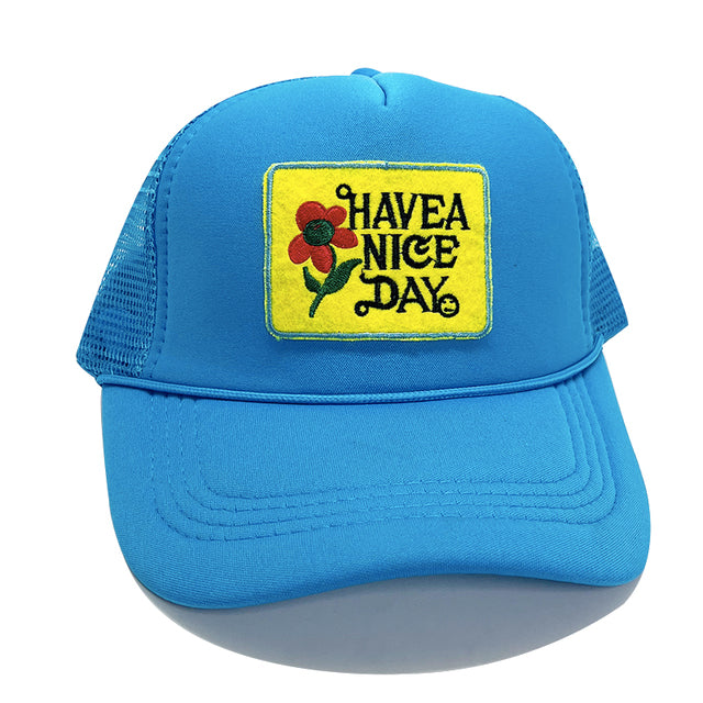 Have A Nice Day Flower Hat