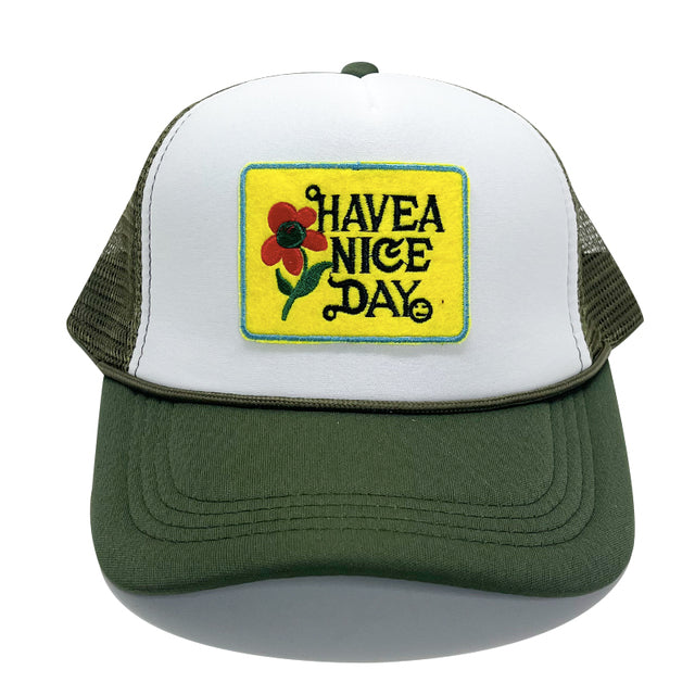 Have A Nice Day Flower Hat