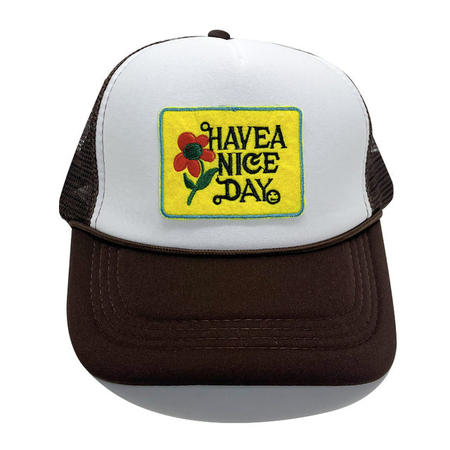 Have A Nice Day Flower Hat