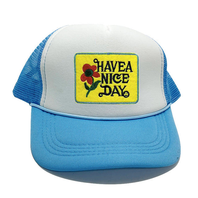 Have A Nice Day Flower Hat